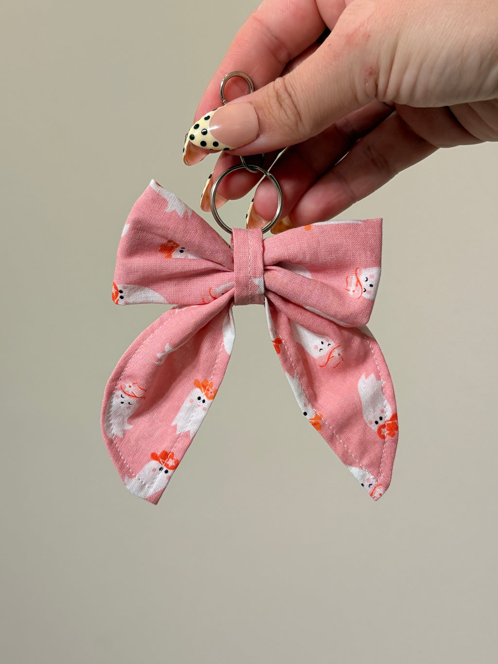 Halloween Bow Keychain 🎃