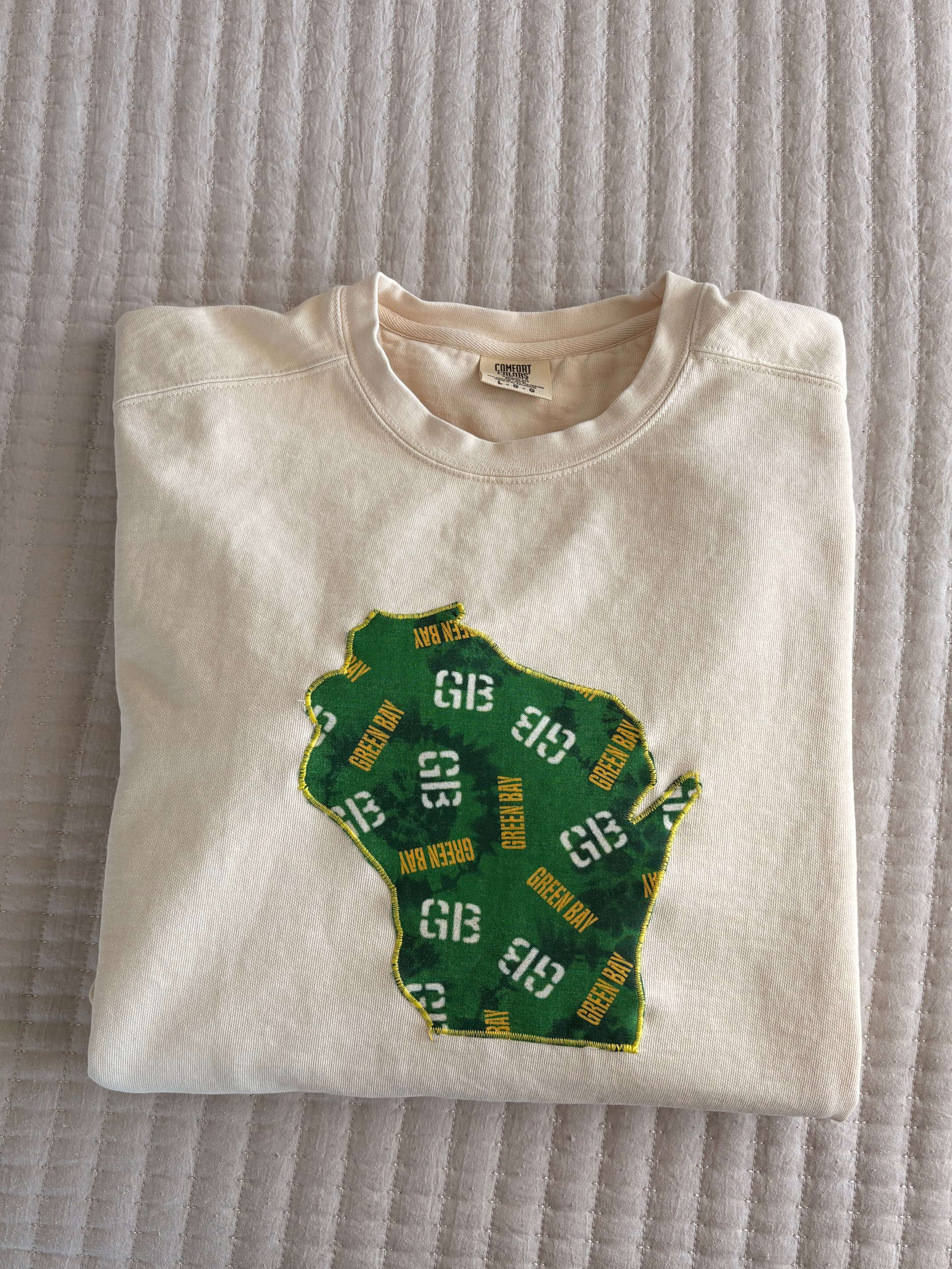 Green Bay Packers Patchwork Sweatshirt