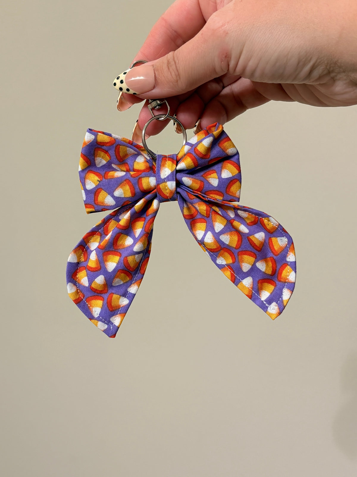 Halloween Bow Keychain 🎃