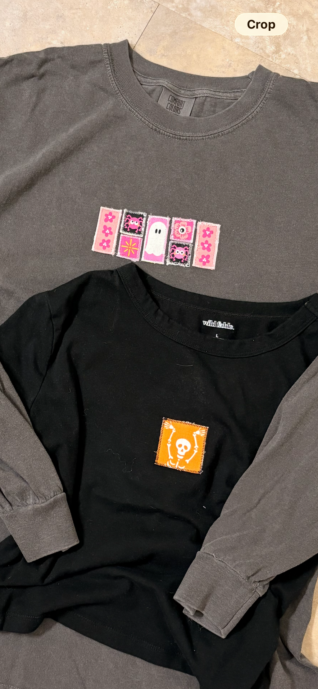 Halloween Mystery Patchwork Top