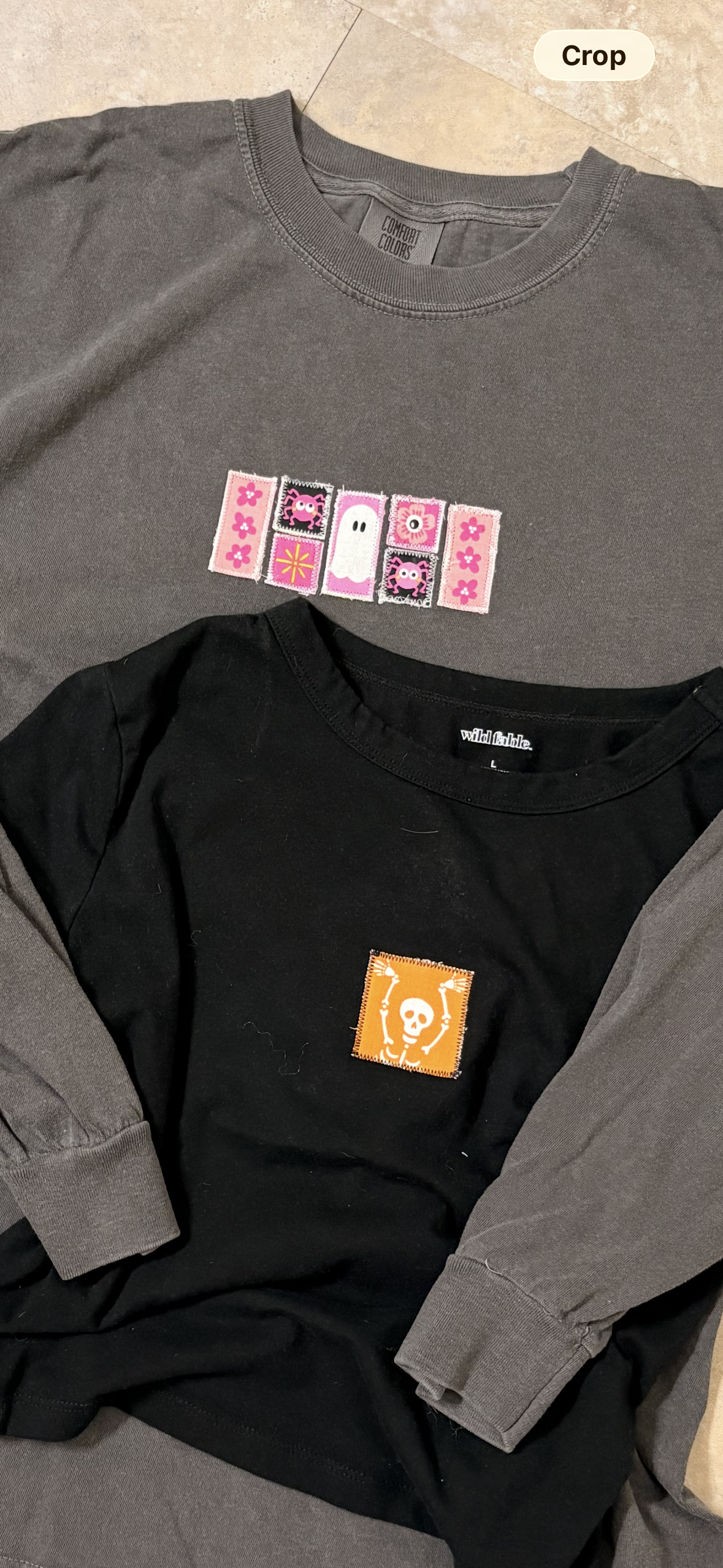 Halloween Mystery Patchwork Top