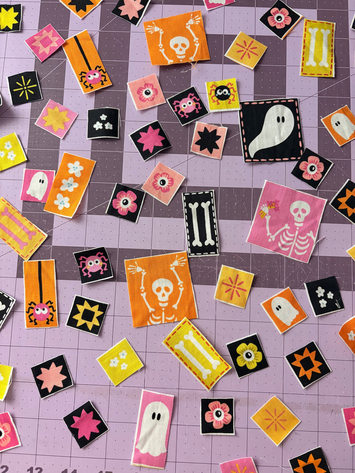 Halloween Mystery Patchwork Top