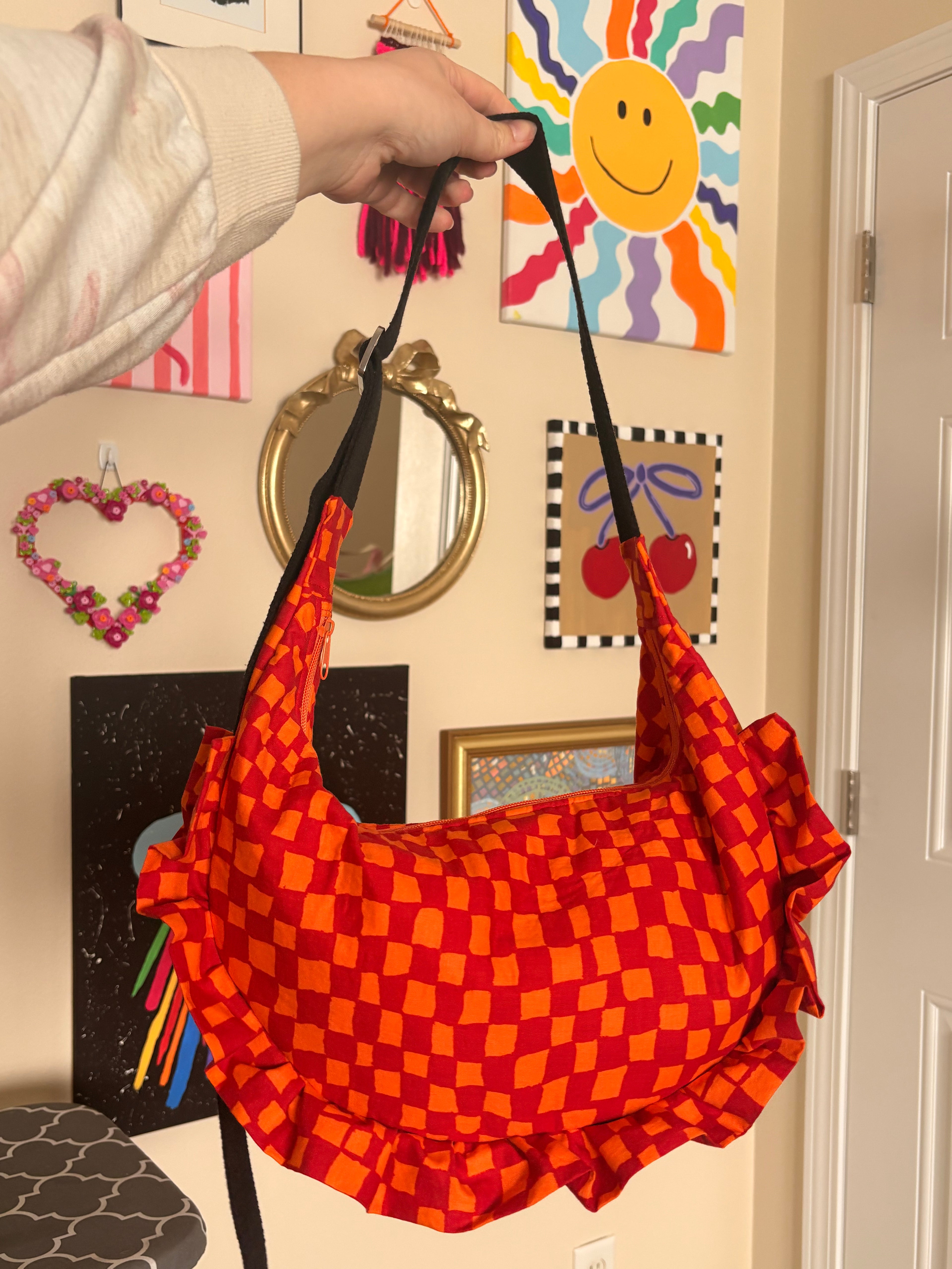 Ruffle Purse – Meggie Sews