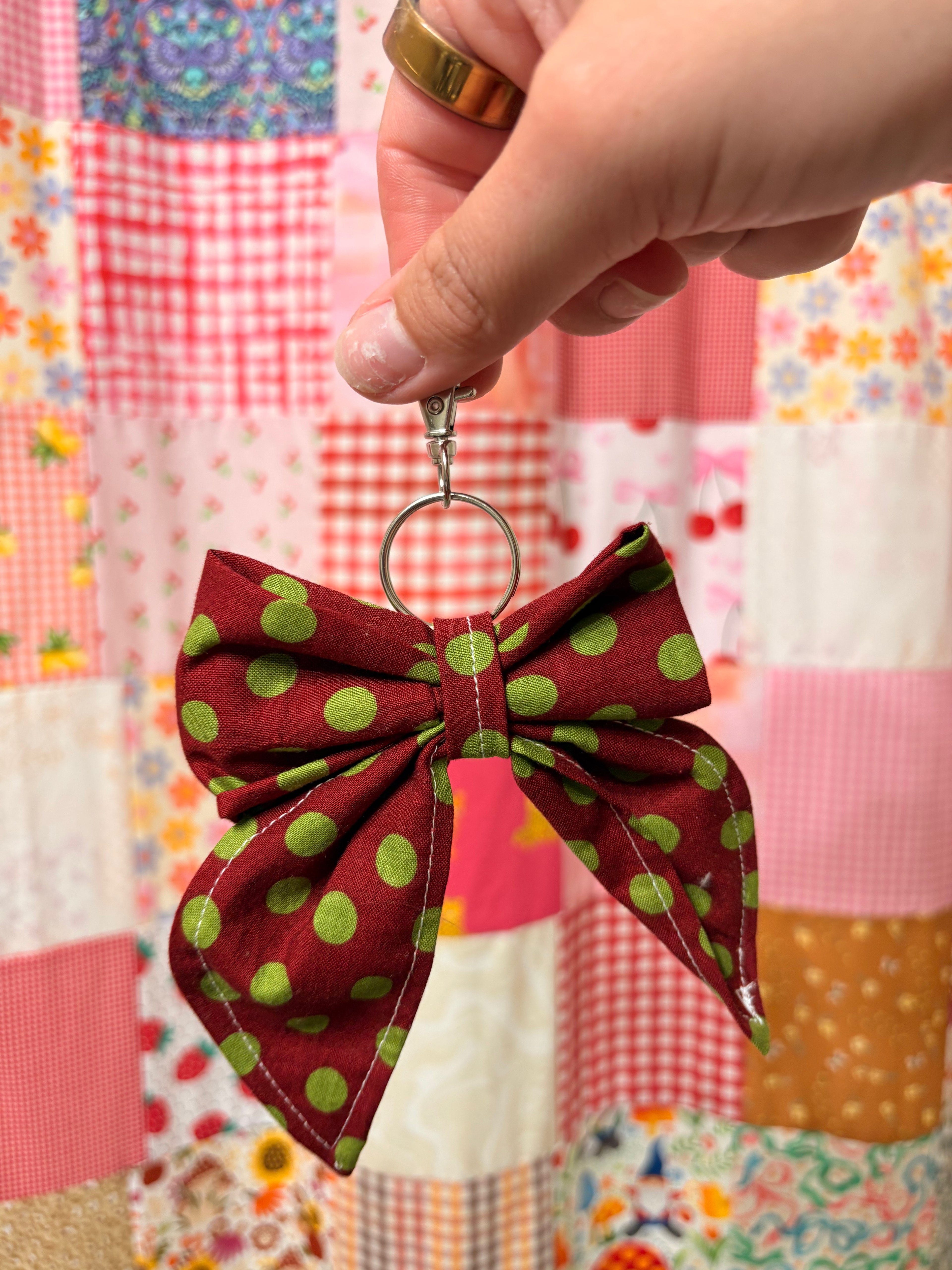 Bow Keychain